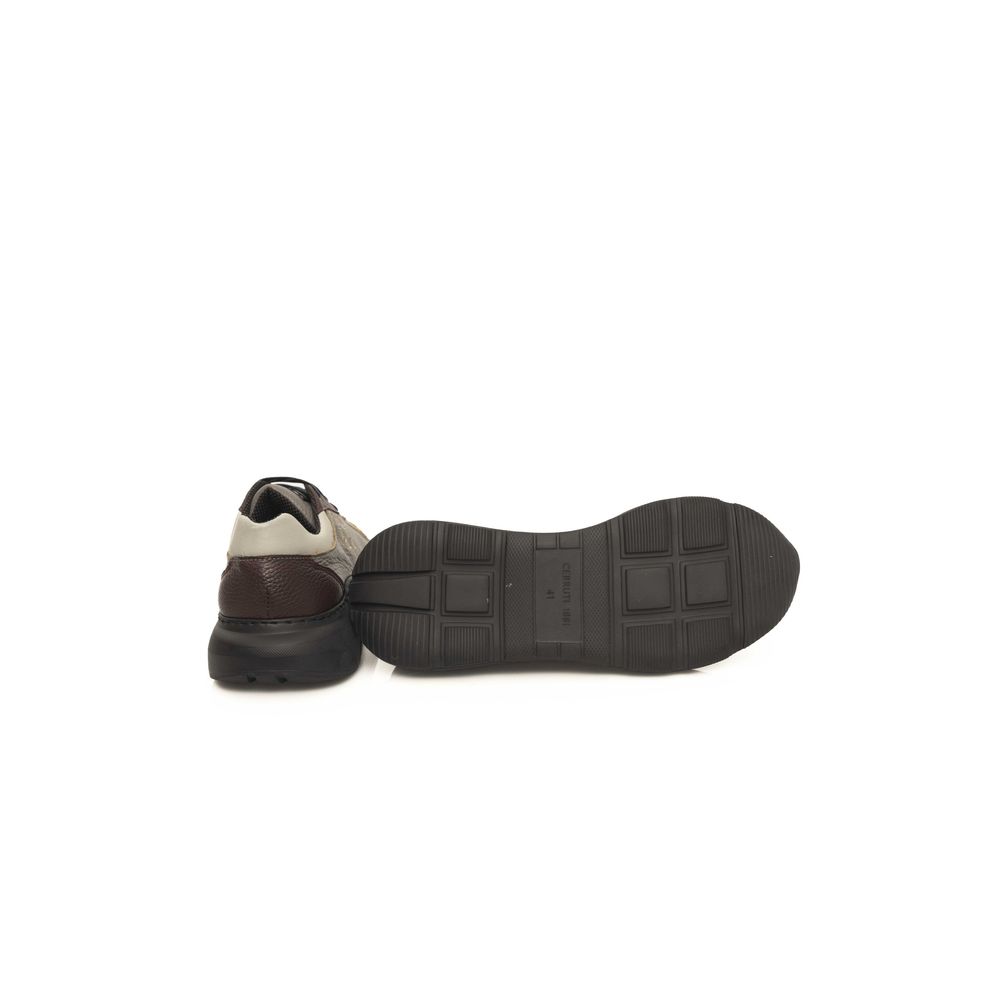 Cerruti 1881 Beige COW Leather Sneaker