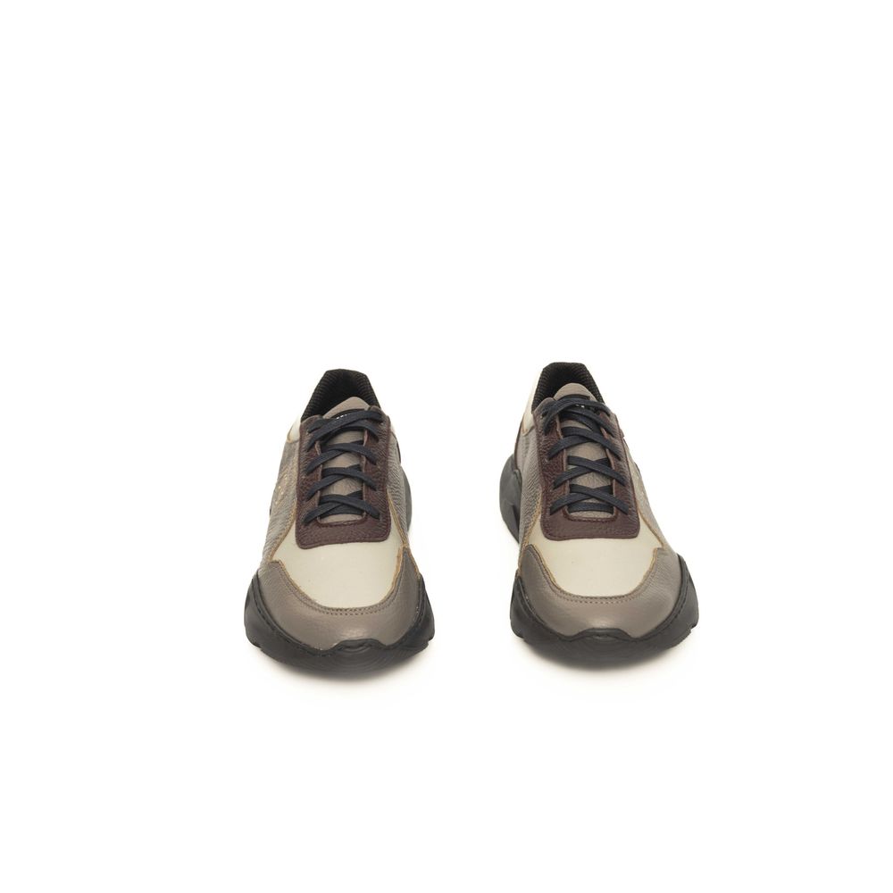 Cerruti 1881 Beige COW Leather Sneaker