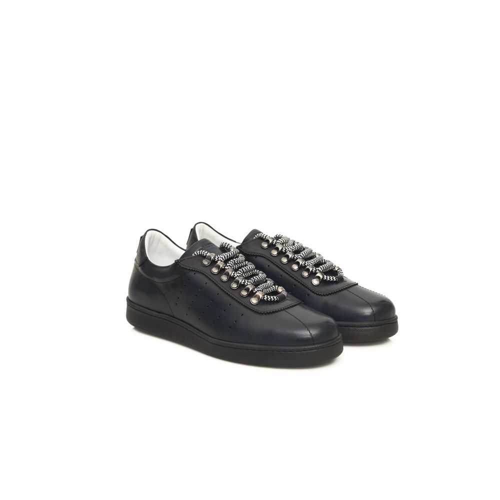 Cerruti 1881 Blue CALF Leather Sneaker