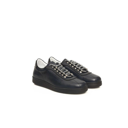Cerruti 1881 Blue CALF Leather Sneaker