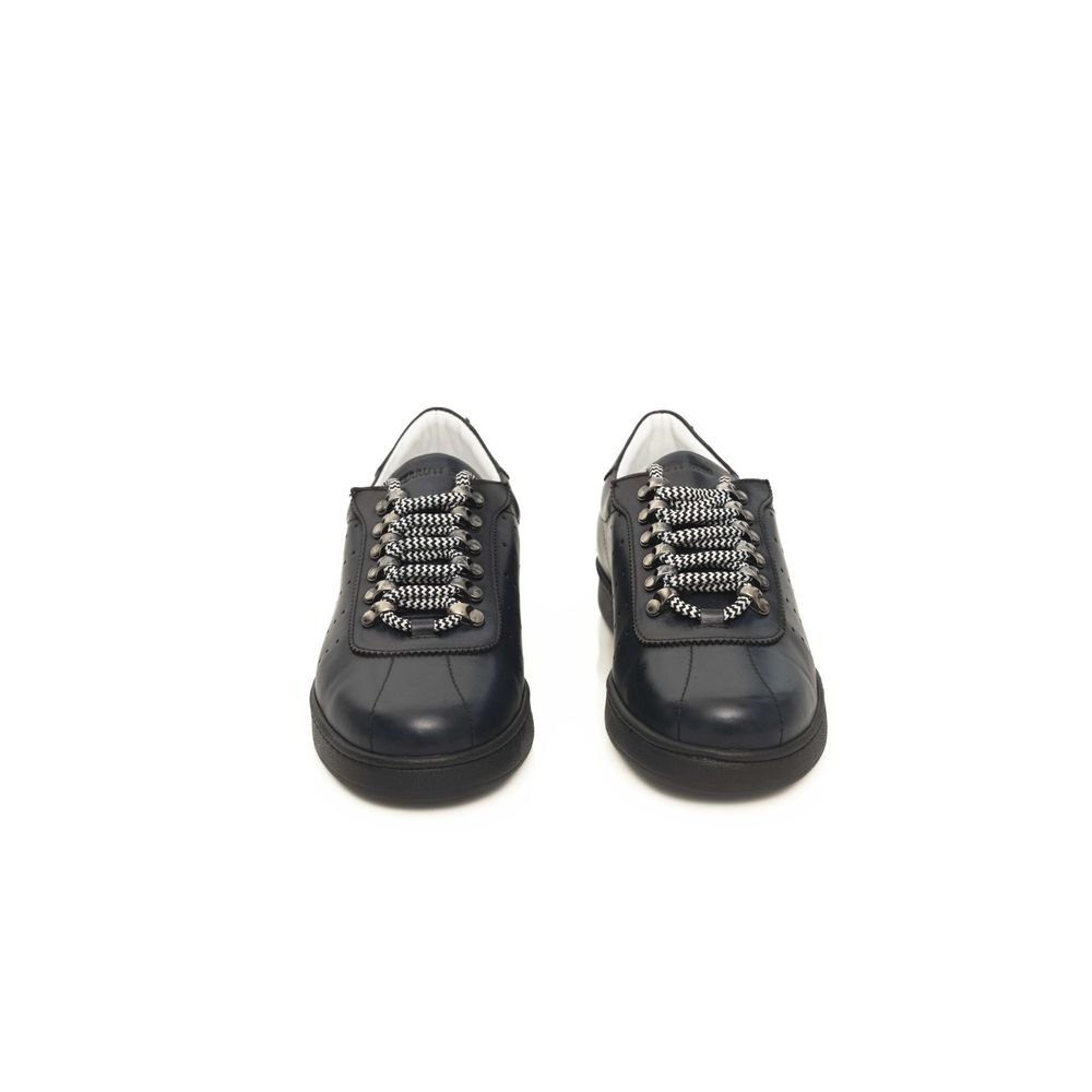 Cerruti 1881 Blue CALF Leather Sneaker