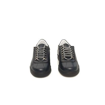 Cerruti 1881 Blue CALF Leather Sneaker