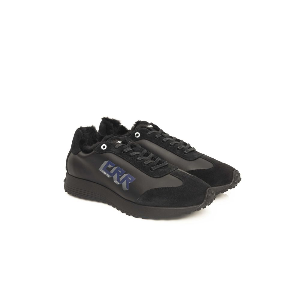 Cerruti 1881 Black COW Leather Sneaker