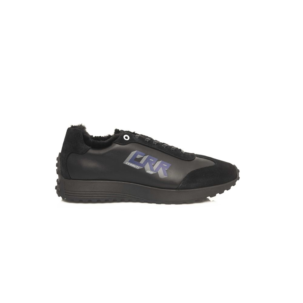 Cerruti 1881 Black COW Leather Sneaker
