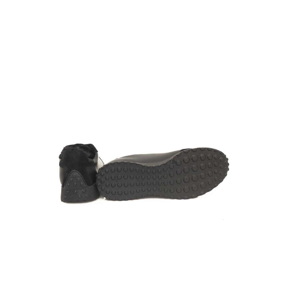 Cerruti 1881 Black COW Leather Sneaker