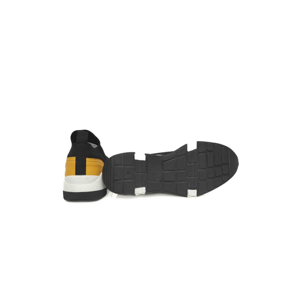 Cerruti 1881 Black Polyester Sneaker