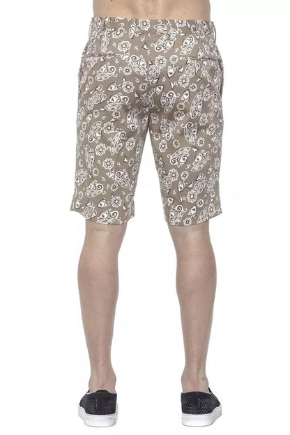 PT Torino Chic Beige Bermuda Shorts for Men