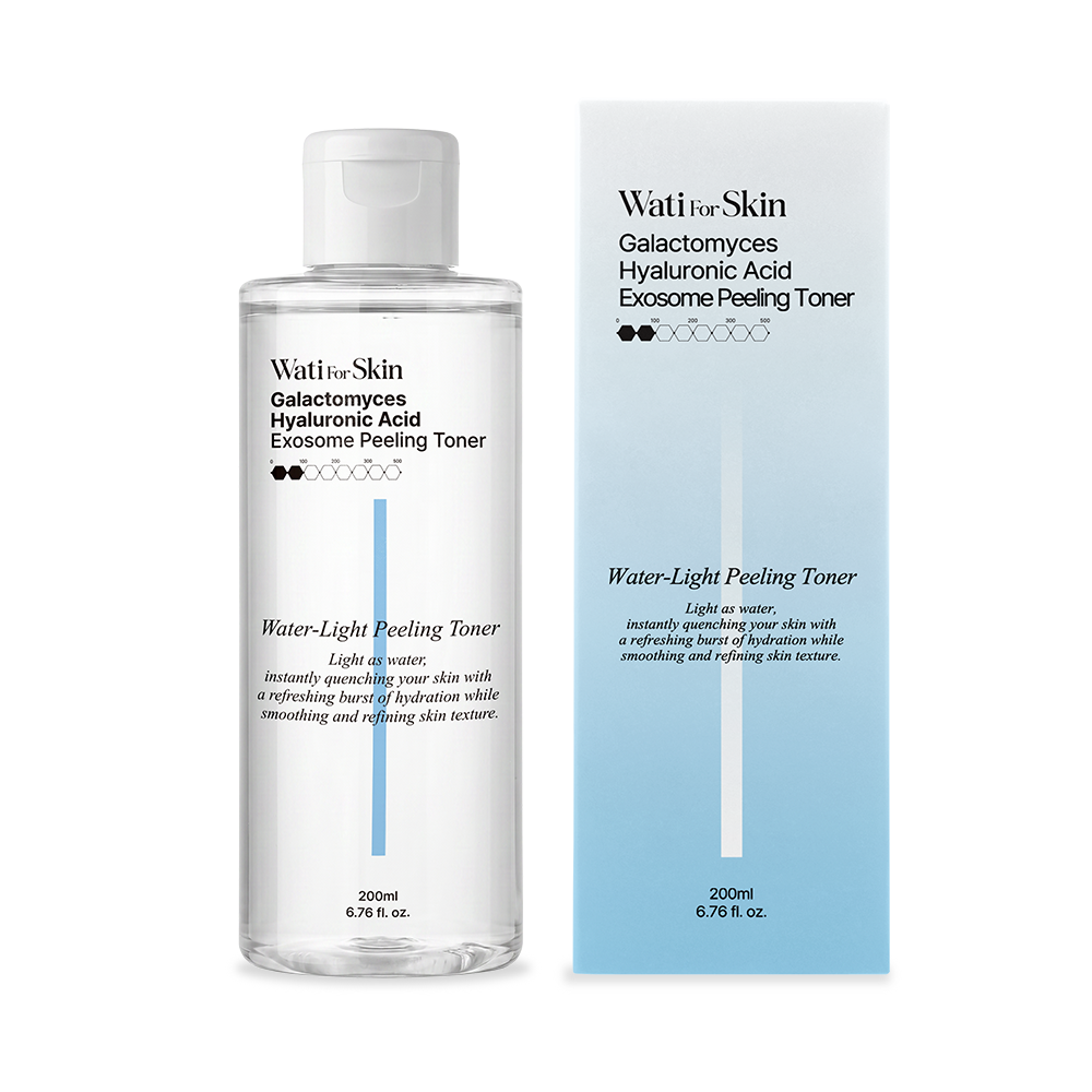 Wati for Skin Galactomyces Hyaluronic Acid Exosome Peeling Toner