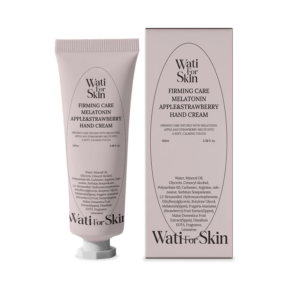 Wati for Skin Firming Care Melatonin Apple & Strawberry Hand Cream