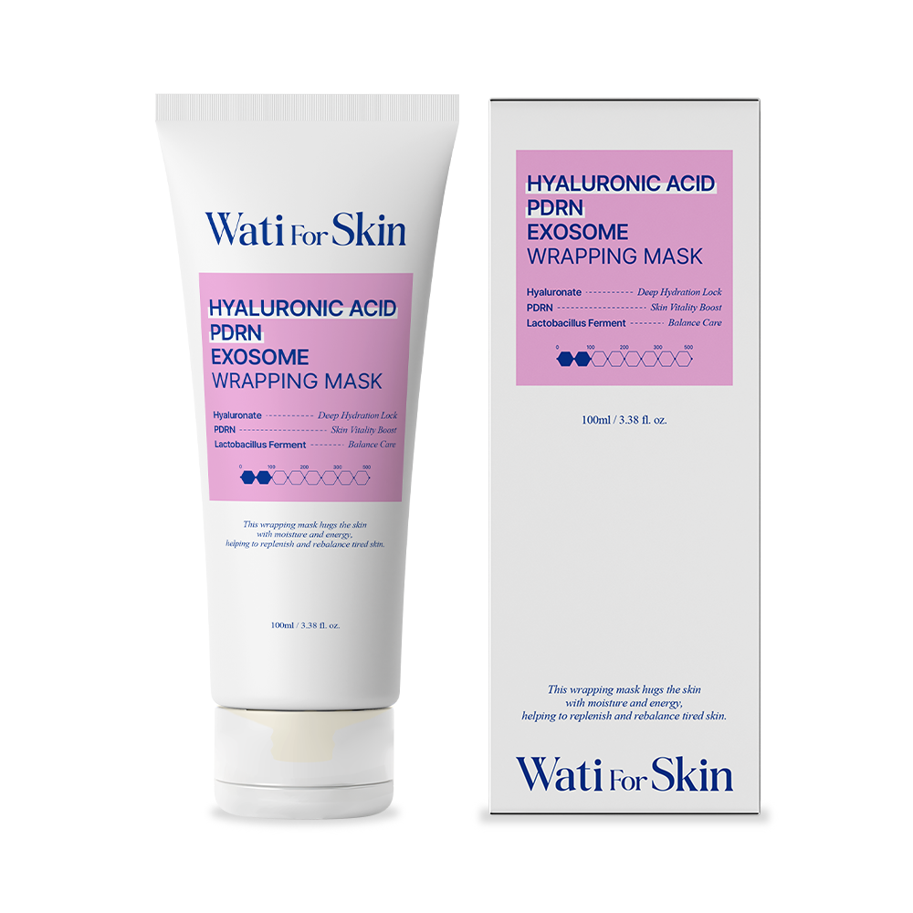 Wati for Skin Hyaluronic Acid PDRN Exosome Wrapping Mask