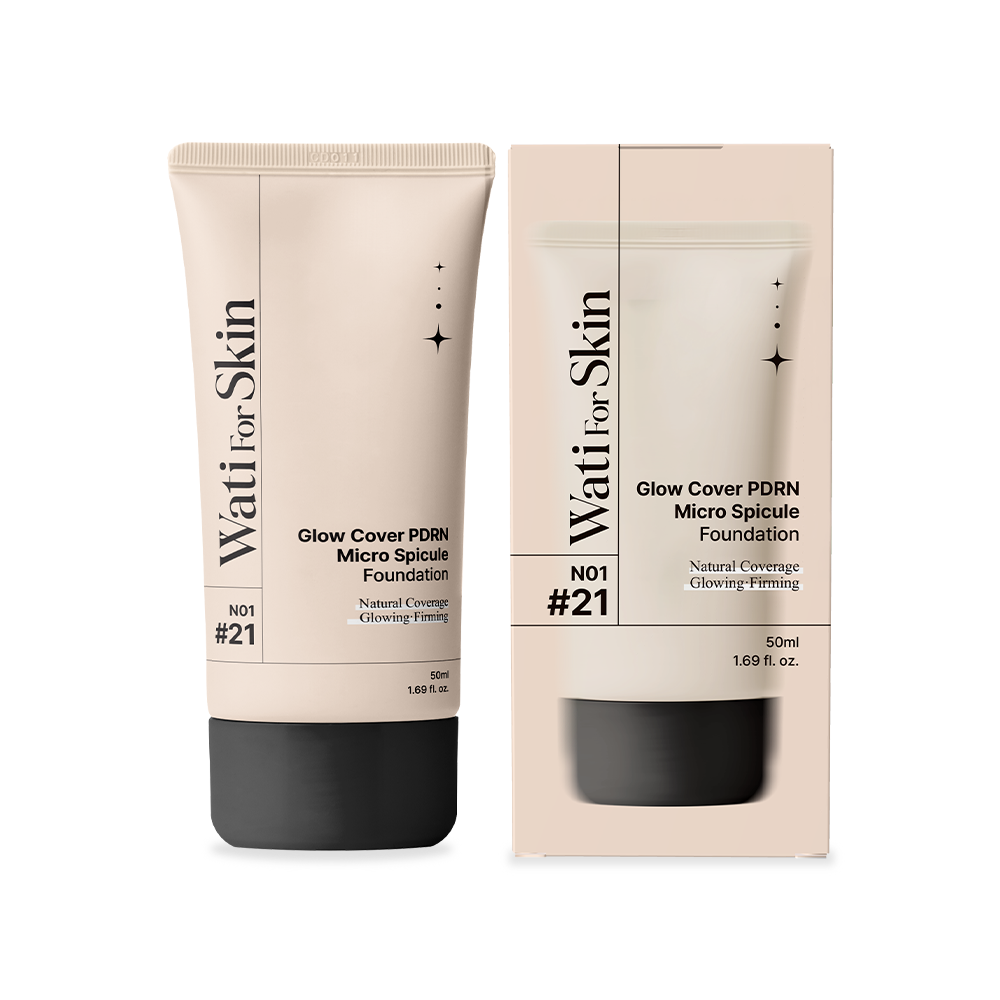 Wati for Skin Glow Cover PDRN Micro Spicule Foundation