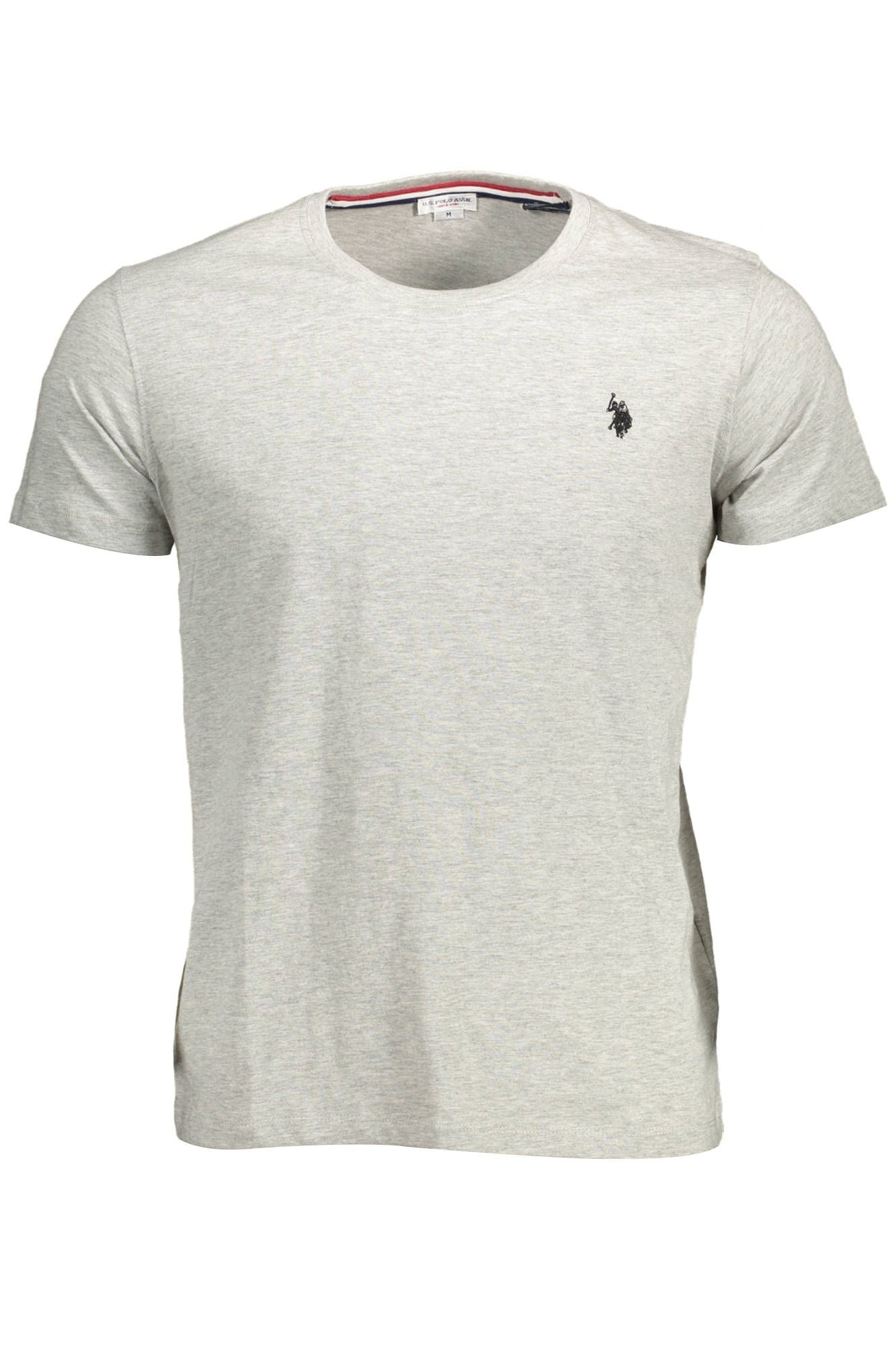 U.S. POLO ASSN. Essential Gray Embroidered Logo Tee